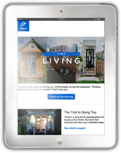 Zillow Tiny Living Newsletter