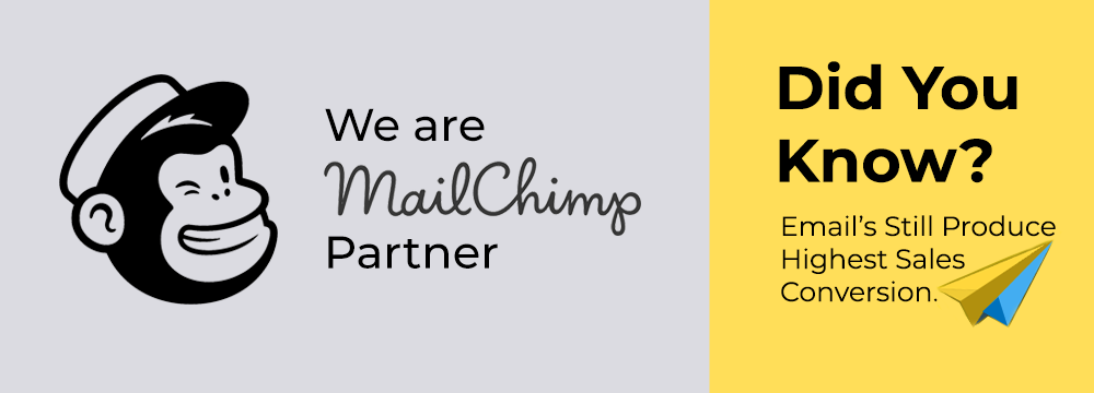 Mailchimp Partner Badge - Email Marketing Experts Banner