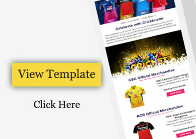 Email Template For Promote To IPL Uniform