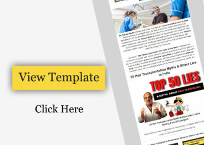 Email Templates For Promote Your Hair Transplant Clinic