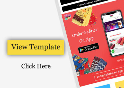 Email Template Design For Mobile App Promotion